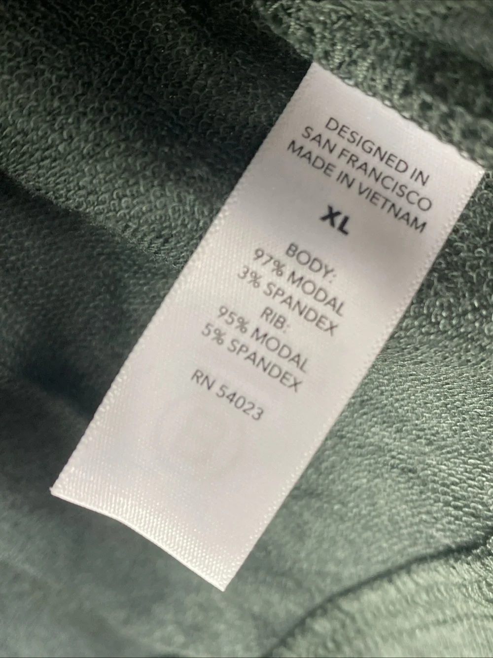 Athleta Women's XL Modal Long Sleeve Shirt Scoop Neck Activewear T-Shirt Cozy